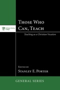 Cover: Those Who Can, Teach - Wipf and Stock Publishers