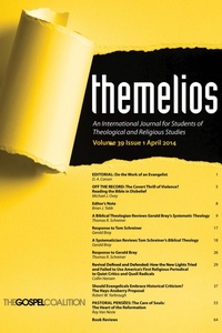 Enlarge image Cover: Themelios, Volume 39, Issue 1 - Wipf and Stock Publishers