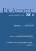 Cover: Ex Auditu - Volume 32 - Wipf and Stock Publishers
