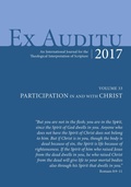Cover: Ex Auditu - Volume 33 - Wipf and Stock Publishers