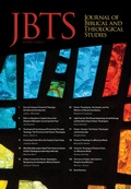 Cover: Journal of Biblical and Theological Studies, Issue 3.1 - Pickwick Publications
