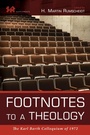 Cover: Footnotes to a Theology - Wipf and Stock Publishers
