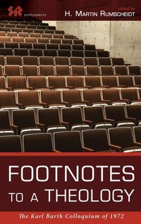 Enlarge image Cover: Footnotes to a Theology - Wipf & Stock Publishers