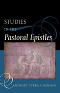 Cover: Studies in the Pastoral Epistles - Wipf and Stock