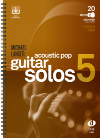 Abbildung von: Acoustic Pop Guitar Solos 5 - Edition DUX