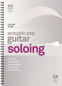 Abbildung von: Acoustic Pop Guitar Soloing - Edition DUX