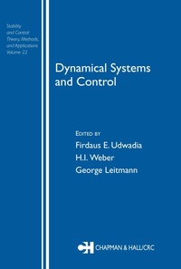 Enlarge image Cover: Dynamical Systems and Control - CRC Press
