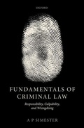 Bild: Fundamentals of Criminal Law - Oxford University Press