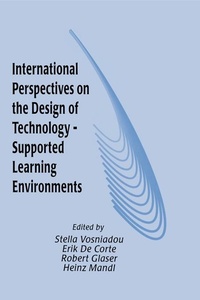 Enlarge image Cover: International Perspectives on the Design of Technology-supported Learning Environments - Routledge