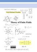 Cover: Theory of Finite Fields - Shaker