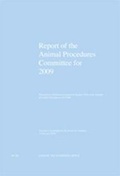 Cover: Report of the Animal Procedures Committee for 2009 - TSO