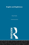 Cover: English and Englishness - Routledge