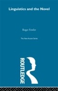 Cover: Linguistics and Novel - Routledge