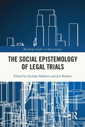 Cover: The Social Epistemology of Legal Trials - Routledge