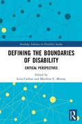 Cover: Defining the Boundaries of Disability - Routledge