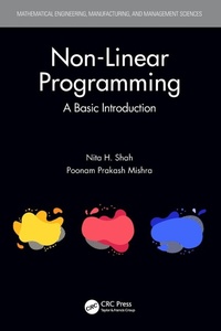 Enlarge image Cover: Non-Linear Programming - CRC Press