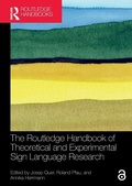 Cover: The Routledge Handbook of Theoretical and Experimental Sign Language Research - Routledge