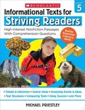 Cover: Informational Texts for Striving Readers: Grade 5 - Scholastic Teaching Resources