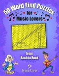 Cover: 50 Word Find Puzzles For Music Lovers - Lynne Davis Music