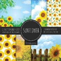 Abbildung von: Sunflower Scrapbook Paper Pad 8x8 Scrapbooking Kit for Papercrafts, Cardmaking, Printmaking, DIY Crafts, Botanical Themed, Designs, Borders, Backgrounds, Patterns - Crafty As Ever