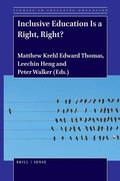Cover: Inclusive Education Is a Right, Right? - Brill