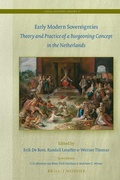 Cover: Early Modern Sovereignties - Martinus Nijhoff