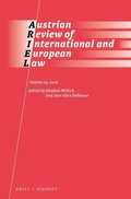 Cover: Austrian Review of International Law (2018) - Martinus Nijhoff