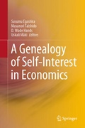 Cover: A Genealogy of Self-Interest in Economics - Springer