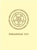 Cover: Lutherjahrbuch 87. Jahrgang 2020 - Vandenhoeck & Ruprecht