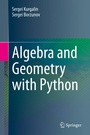 Cover: Algebra and Geometry with Python - Springer