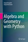 Cover: Algebra and Geometry with Python - Springer