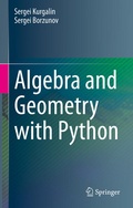 Cover: Algebra and Geometry with Python - Springer