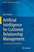 Cover: Artificial Intelligence for Customer Relationship Management - Springer