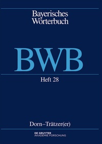 Abbildung von: Dorn - Trätzer(er) - De Gruyter Akademie Forschung