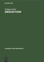 Cover: Deduktion - De Gruyter Oldenbourg