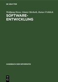 Cover: Software-Entwicklung - De Gruyter Oldenbourg