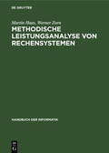 Cover: Methodische Leistungsanalyse von Rechensystemen - De Gruyter Oldenbourg