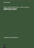 Cover: Repository - De Gruyter Oldenbourg