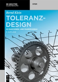 Abbildung von: Toleranzdesign - De Gruyter Oldenbourg