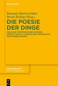 Cover: Die Poesie der Dinge - De Gruyter