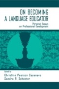 Cover: on Becoming A Language Educator - Routledge