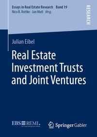 Abbildung von: Real Estate Investment Trusts and Joint Ventures - Springer Gabler