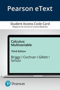 Cover: Multivariable Calculus - Pearson