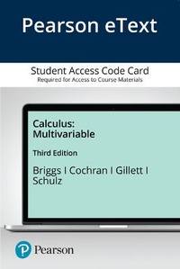 Enlarge image Cover: Multivariable Calculus - Pearson