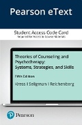 Cover: Theories of Counseling and Psychotherapy - Pearson