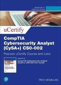 Abbildung von: Comptia Cybersecurity Analyst (Cysa+) Cs0-002 Cert Guide Pearson Ucertify Course and Labs Access Code Card - Pearson It Certification