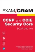 Cover: CCNP and CCIE Security Core SCOR 350-701 Exam Cram - Pearson It Certification