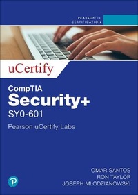 Abbildung von: Comptia Security+ Sy0-601 Cert Guide Pearson Ucertify Course Access Code Card - Pearson It Certification