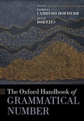 Cover: The Oxford Handbook of Grammatical Number - Oxford University Press