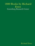 Cover: 1800 Books by Richard Estes - Lulu.com